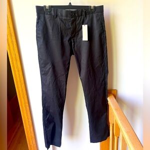 7 Diamonds Parker Performance Straight Fit Golf Pants Chinos Navy 30 x 32 NWT